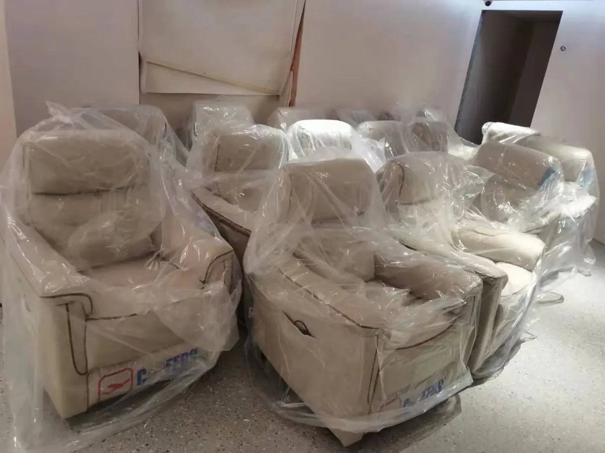 南京办公家具批量安装现场实拍